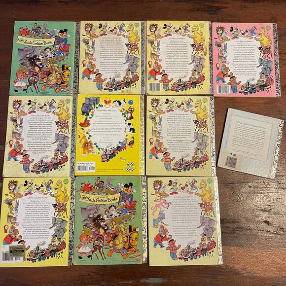 A Little Golden Book Collection Mixed Lot of 11 Books Lion Elephant Puppy - Picture 6 of 8